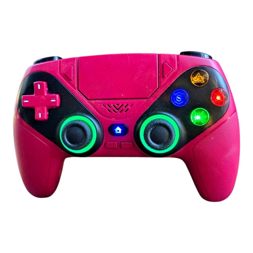 Gamrombo LED Wireless Controller PS5 PC RH-5188 RGB Bluetooth Gamepad Turbo